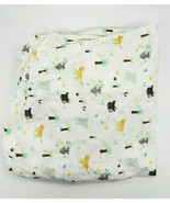 Cloud Island Jungle Animals Crib Fitted Sheet 100% Cotton w/Soft Finish ... - $190.20 MXN