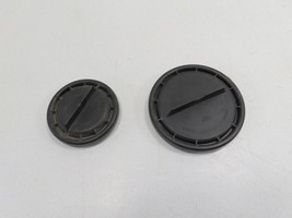 12 BMW 650i F12 Convertible #1306 Cover Seal Cap Pair, Headlight HID Rig... - $14.84