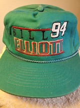 OLD VTG Bill Elliott #94 on a green NASCAR ball cap - £16.02 GBP