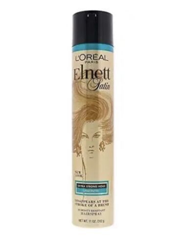 L’Oreal Elnett Satin Extra Strong Hold UNSCENTED Hair Spray 11 oz New - $38.00