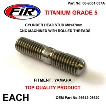 Titanium Cylinder Head Stud Mount Bolt M8x37mm Yamaha YZ250F 2001-2006 - £12.50 GBP