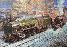 Kestrel at Hartlepool 500-Piece Jigsaw Puzzle by Gibson, worked, complete - £21.99 GBP