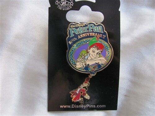 Disney Trading Pins 18945 WDW - Peter Pan 50th Anniversary (Dangle) - £12.22 GBP