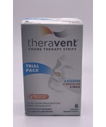 Theravent Snore Therapy Strips Trial Pack- 6 Count Sealed New Lite Regul... - €42,36 EUR