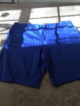 Pure Energy Women&#39;s Plus Blue Casual Shorts Pockets Zip &amp; Button Size 24 - $35.89