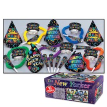 The New Yorker Happy New Year Assortment Party Pack for 10 - £19.77 GBP