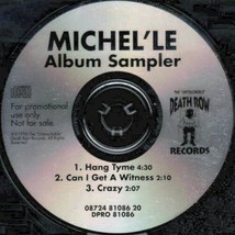 Michel&#39;le Album Sampler Promo Cd Ep 1998 3 Tracks Hang Tyme Can I Get A Witness - £27.68 GBP