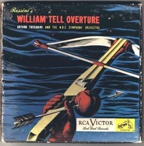 Arturo Toscanini NBC Symphony Orchestra 45 rpm William Tell 2 Discs Red ... - $12.00