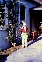 1965 Cute Young Cowboy Six Shooters California Kodachrome 35mm Slide - £2.33 GBP