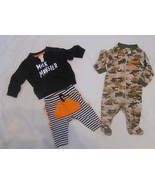 Baby lot Cat &amp; Jack outfit and Garanimals Sleeper size 0-3 mos - $115.56 MXN