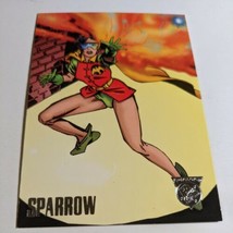 Fleer & Skybox / DC & Marvel Amalgam Comics "Sparrow" #4 Trading Card 1996 - £4.26 GBP