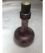 Judith Muller JM Made in Israel glass perfume EMPTY Bottle Vintage - $8.09 CAD