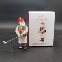 Hallmark Keepsake 2019 Good-Looking Golfer Santa Christmas Holiday Ornament - £5.40 GBP