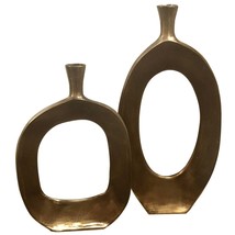 212 Main 18965 Kyler Textured Bronze Vases - Set of 2 - $278.84