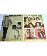 1973 Chris Knight Two Page Brady Bunch Magazine Article - £6.29 GBP