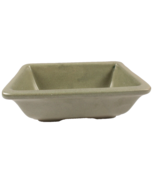 Haeger Pottery MCM Vintage Planter 3992 Green with Specks VGC - $14.99