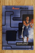 2007-08 NBA Bowman Draft Picks &amp; Stars Relics Michael Conley BR-MC Grizzlies - £7.38 GBP