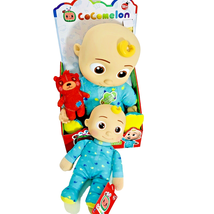2 Cocomelon Baby JJ Doll Musical Bedtime Singing Plush Press Tummy and M... - £31.09 GBP