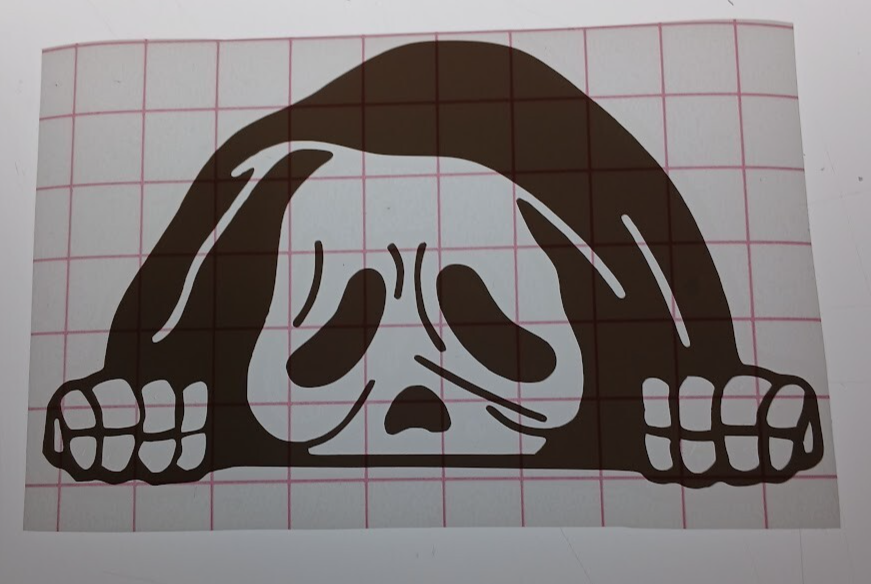 Ghostface Scream Premium Vinyl Decal | Movie | Classic | Reaper | Funny - $3.96+