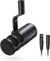 Maono Xlr Podcast Microphone, Cardioid Studio Dynamic Mic For Vocal, Pd100. - $51.92