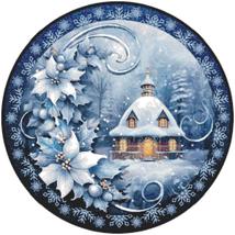 Counted Cross Stitch patterns/ Christmas Cottage Wreath/ Christmas 5 - £7.16 GBP