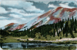 Red Mountain From Million Dollar Highway Colorado Postcard - £11.72 GBP