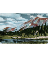 Red Mountain From Million Dollar Highway Colorado Postcard - £11.83 GBP