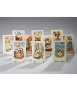 Tove Jansson, 10 extremely rare Art cards  from 1941 - $544.50