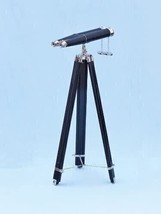 Nautical Floor Standing Binocular Tripod Stand Pirate Spyglass For Home Decor - £533.05 GBP