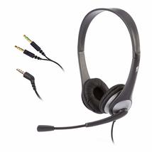 Cyber Acoustics Stereo Wired Headset (AC-204USB)  Quality Sound for Calls, USB  - $36.40