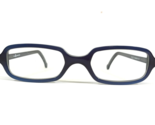 Vintage La Eyeworks Brille Rahmen RANDOM 276 Blau Rechteckig 47-20-135 - $69.55