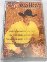 Promotional Use Only Cassette Clay Walker Rumor Has It Country - $7.79