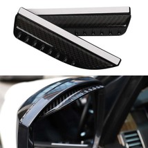 Brand New 2PCS Universal Carbon Fiber Rear View Side Mirror Visor Shade Rain Shi - £11.98 GBP