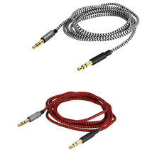 nylon Audio Cable For Philips SHP9500 SHP9600 SHL5505 SHL5707 SHL5705 he... - £9.34 GBP+