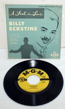 Billy Eckstine ~ A Fool in Love ~ 45 RPM EP Picture Sleeve MGM x1084 - £39.37 GBP