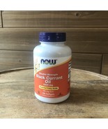NOW FOODS Black Currant Oil Double Strength 1000 mg 100 Softgels - Exp 1... - $21.99
