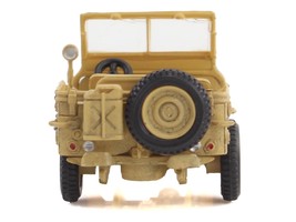 U.S. 1/4 ton Military Vehicle Desert Sand &quot;British 8th Army Gen. Bernard Montgom - $47.49