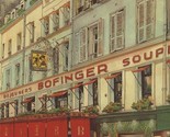 La Brasserie Bofinger Menu Rue de la Bastille Paris France 1995 - £61.92 GBP