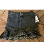Art Class Black Jean Skirt w/ liner 18m - £8.61 GBP