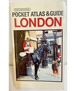 Vintage Geographia Pocket Atlas and Guide London 1983 Paperback Pocket Size - £6.79 GBP