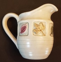 Mikasa Woodland Creamer Pottery Cream Pitcher Cottage Chic Stoneware sma... - $9.83