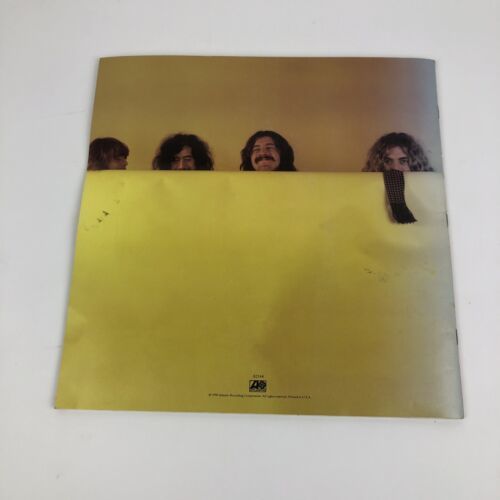 Led Zeppelin Light & Shade Photo Short Story Book 1990 Fan Collectible