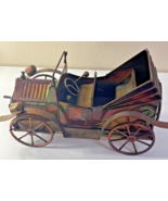 Vintage Copper Wind Up Car Music  &quot;Happy Days Are Here Again &quot; Tune - £21.65 GBP