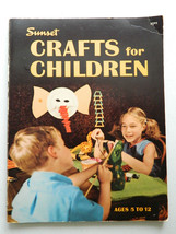 1971 Vintage Sunset Crafts for Children Kids Book Tons of DIY Crafts Age... - £9.28 GBP
