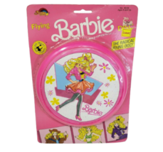 VINTAGE 1990 MATTEL SPECTRA STAR BARBIE PINK FLYING DISC FRISBEE NOS SEA... - $23.75