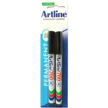 Artline High Performance Permanent Markers 2pk (Black) - $34.07