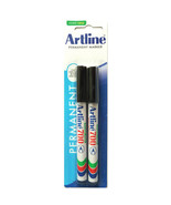 Artline High Performance Permanent Markers 2pk (Black) - £25.46 GBP