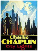 5921.Charlie Chaplin City Lights Poster.Home Interior design.Decoration Art - £12.94 GBP+