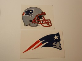 New England Patriots Logo and Football Helmet Decal Sticker Lot - $3.99