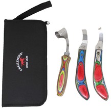 Horse Farrier Tool 3-Piece Horse Equine Farrier Hoof Grooming Shoe Care ... - $29.69
